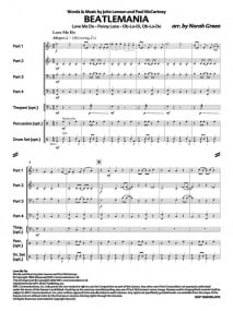 Beatlemania for Variable Wind Quartet published by de Haske